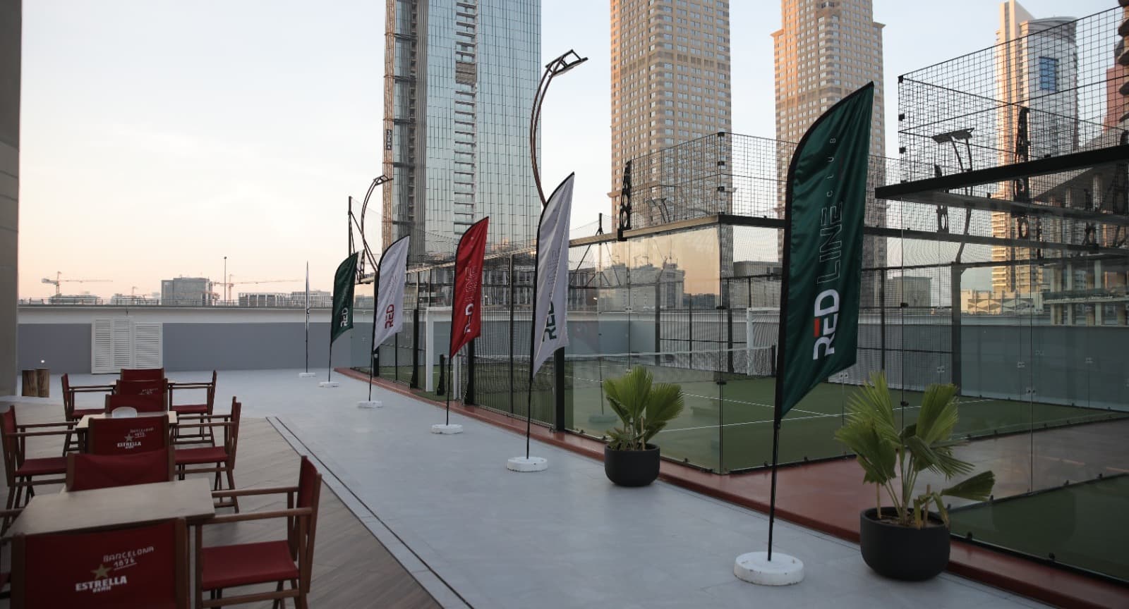 REDLINE PADEL CLUB - ZABEEL HOUSE, THE GREENS padel venue
