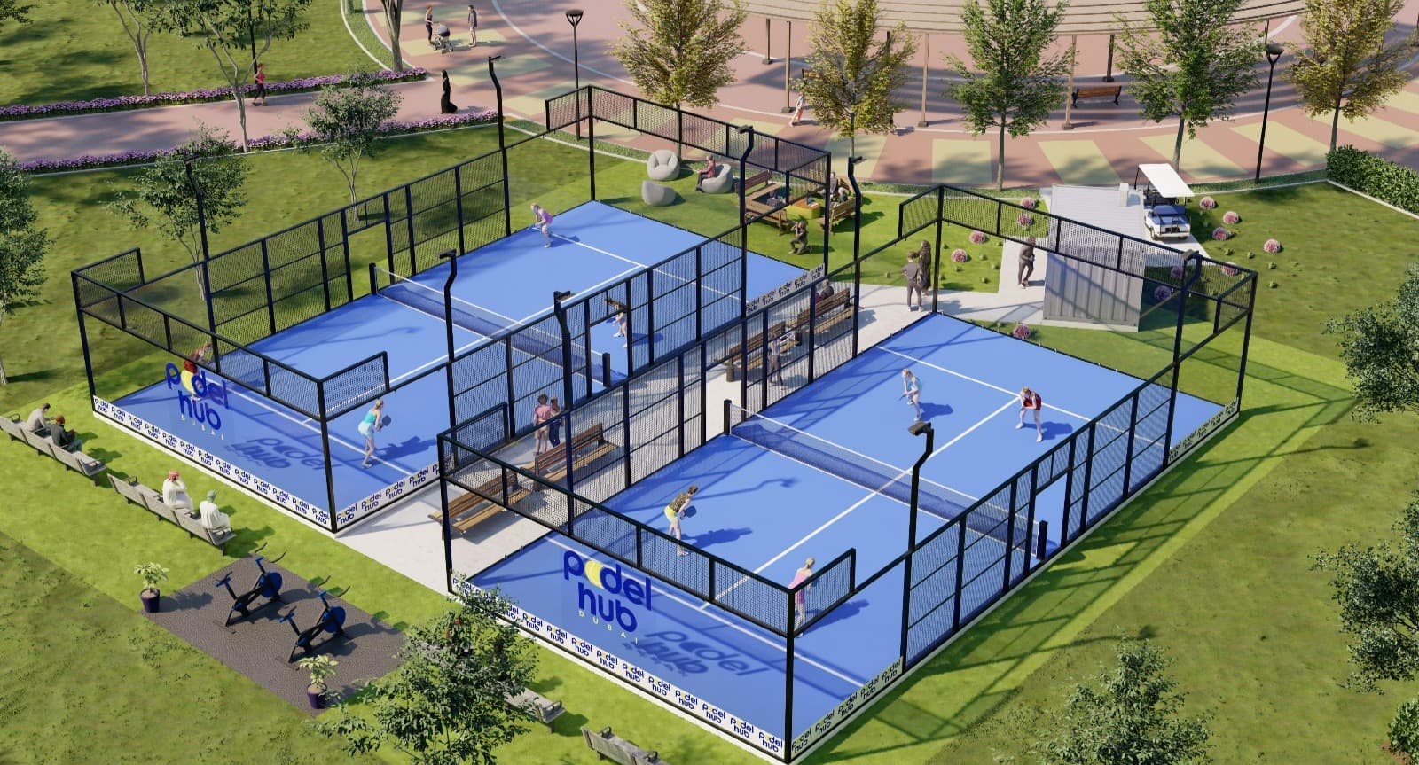 Padel Hub Dubai padel venue