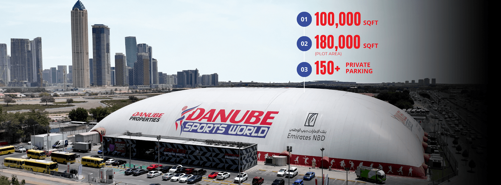 Danube Sports World padel venue