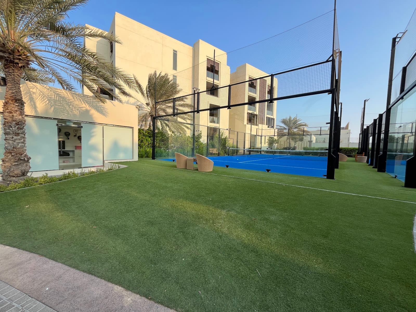 A PADEL - Park Hyatt Saadiyat padel venue