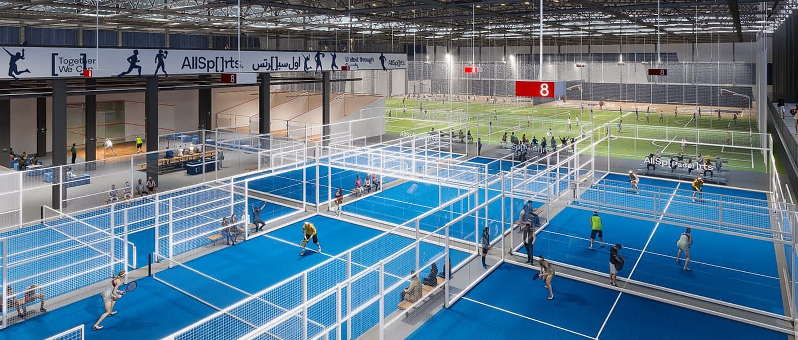 AllSports Arena padel venue